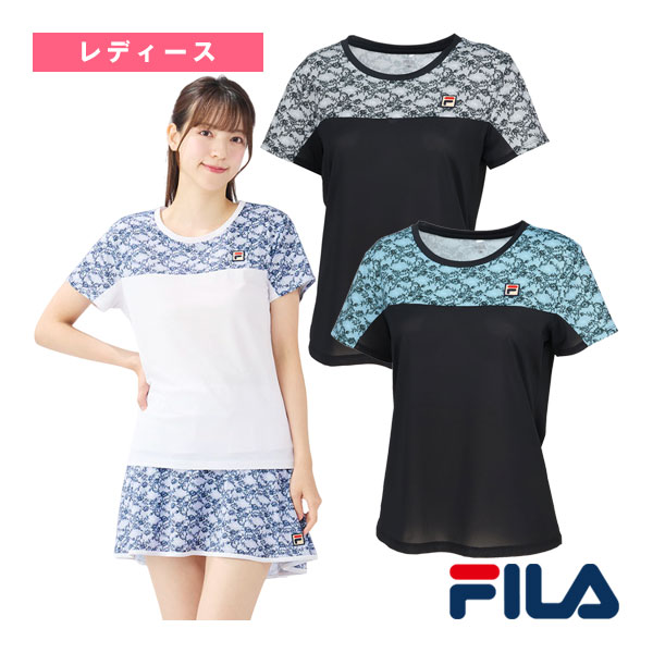 [フィラ テニスウェア（レディース）] ゲームシャツ レディース EL0063