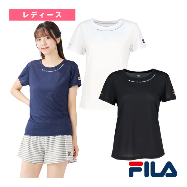 [フィラ テニスウェア（レディース）] グラフィックTシャツ レディース EL0070