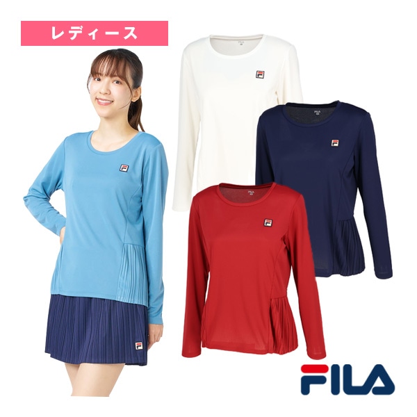 [フィラ テニスウェア（レディース）] ロングスリーブシャツ レディース EL0206