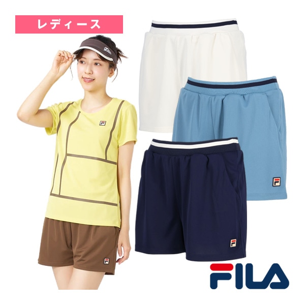 [フィラ テニスウェア（レディース）] ショートパンツ レディース EL0215