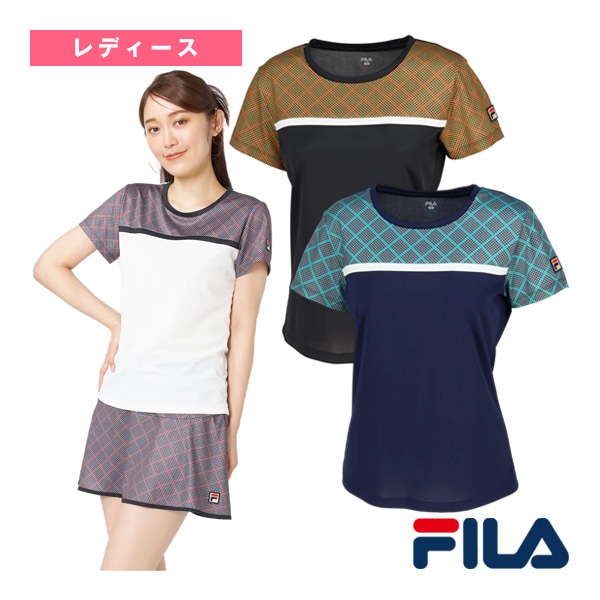 [フィラ テニスウェア（レディース）] ゲームシャツ レディース EL0216