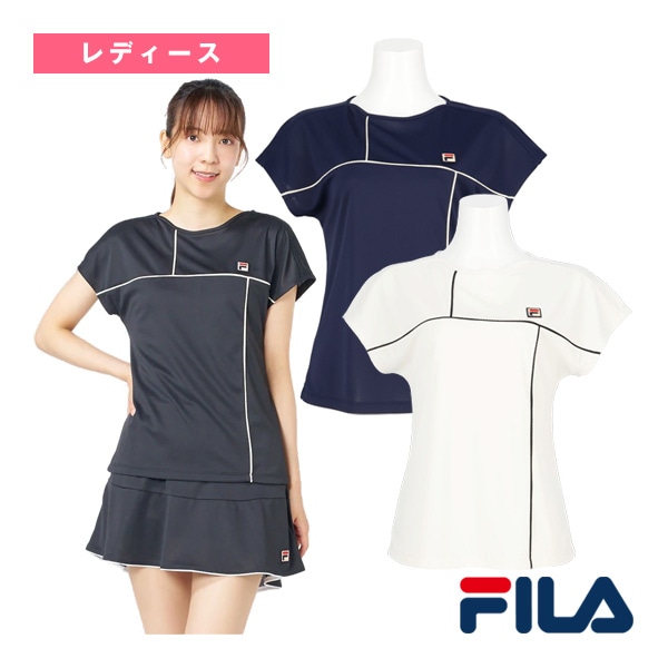 [フィラ テニスウェア（レディース）] ゲームシャツ レディース EL0220