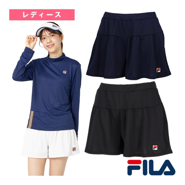 [フィラ テニスウェア（レディース）] キュロットパンツ レディース EL0223