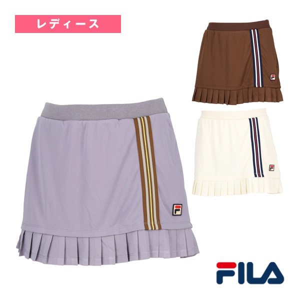 [フィラ テニスウェア（レディース）] スコート レディース EL0235