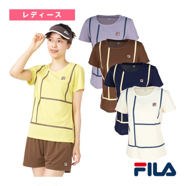 [フィラ テニスウェア（レディース）] ゲームシャツ レディース EL0238