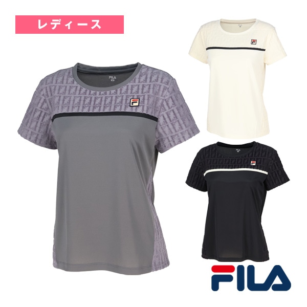 [フィラ テニスウェア（レディース）] ゲームシャツ レディース EL0250