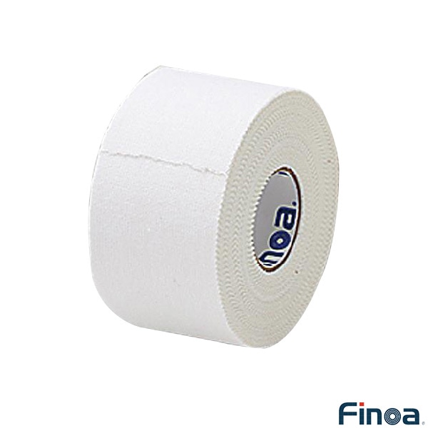 [フィノア（Finoa） オールスポーツサポーターケア商品] プロホワイト／3.8cm／足首・ひじ用 固定用非伸縮テープ／基本テープ（1065）