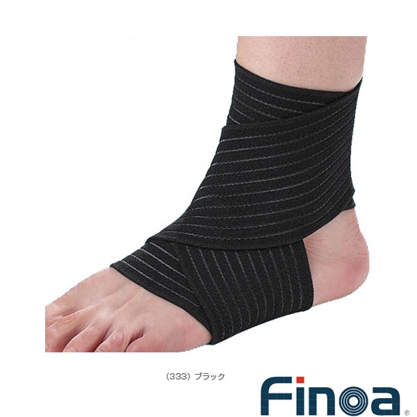 [フィノア（Finoa） オールスポーツサポーターケア商品] サポートラップ アンクル＆エルボー／足首・ひじ兼用バンデージタイプ・サポーター（333）