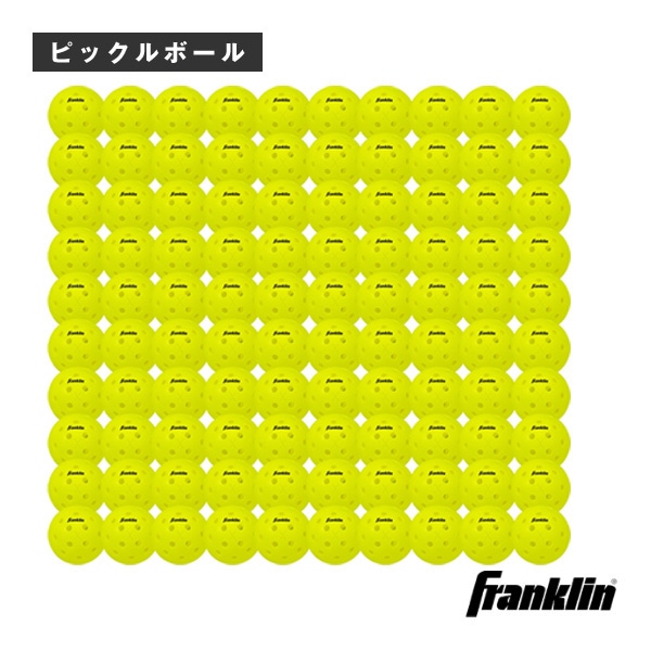 [フランクリン ピックルボールボール] アウトドア用ボール100球入 X-40 OUTDOOR PICKLEBALLS 100 Pack Box 52843X