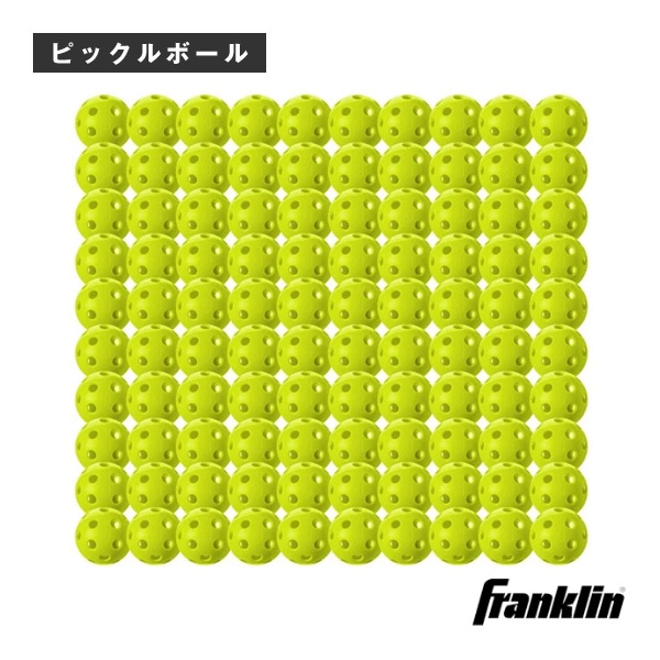 [フランクリン ピックルボールボール] インドア用ボール100球入X-26 INDOOR PICKLEBALLS 100 Pack Box 52912X