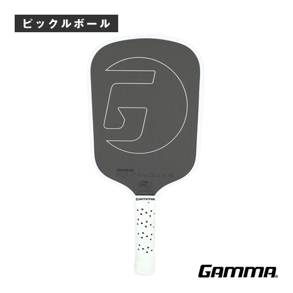 [ガンマ ピックルボールラケット] オブシディアン16 OBSIDIAN 16 ピックルボールパドル 1E805704