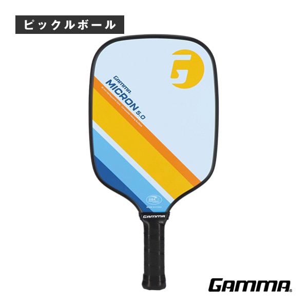 [ガンマ ピックルボールラケット] マイクロン5.0／MICRON 5.0／ピックルボールパドル（1E805709）