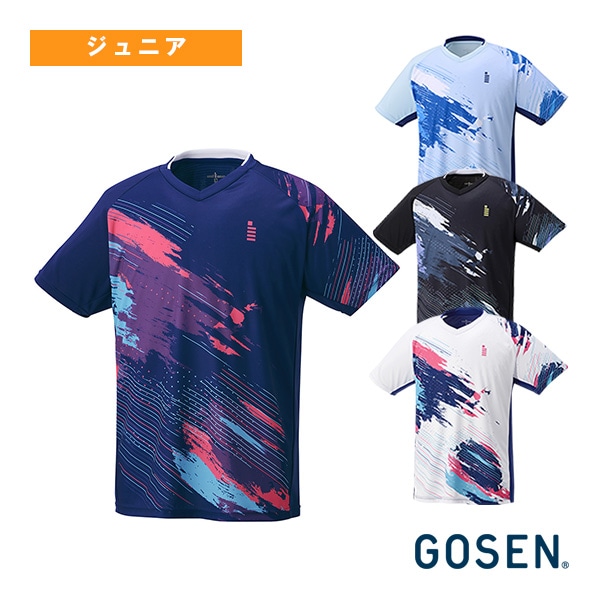 [ゴーセン テニスウェア（ジュニア）] ゲームシャツ ジュニア T2440