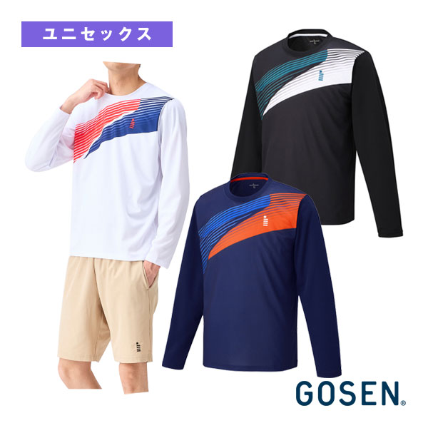 [ゴーセン テニスウェア（メンズ/ユニ）] プラクティスシャツ ユニセックス T2462