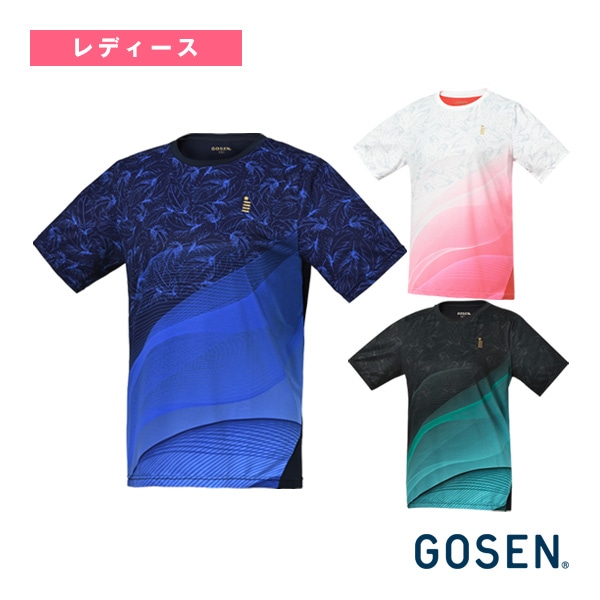 [ゴーセン テニスウェア（レディース）] ゲームシャツ レディース T2503