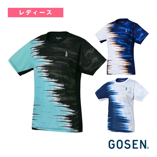 [ゴーセン テニスウェア（レディース）] ゲームシャツ レディース T2511