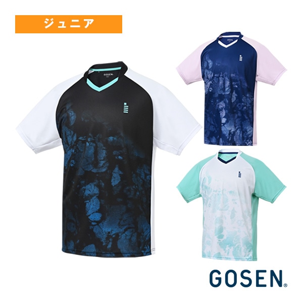 [ゴーセン テニスウェア（ジュニア）] ゲームシャツ ジュニア T2512