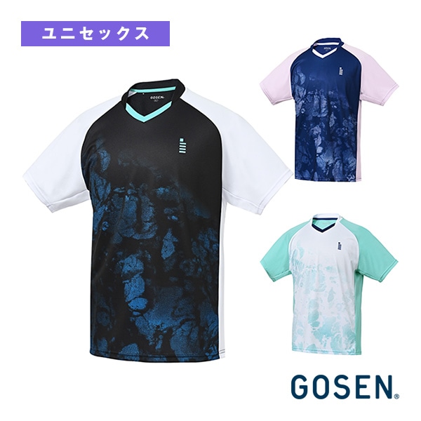 [ゴーセン テニスウェア（メンズ/ユニ）] ゲームシャツ ユニセックス T2512