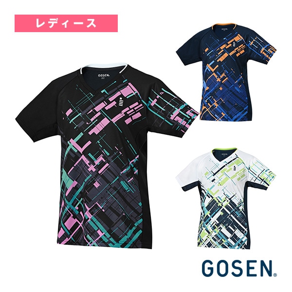 [ゴーセン テニスウェア（レディース）] ゲームシャツ レディース T2521