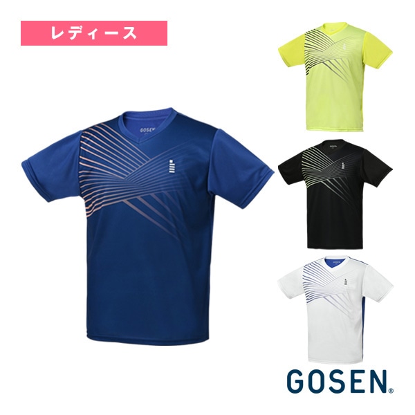 [ゴーセン テニスウェア（レディース）] ゲームシャツ レディース T2531