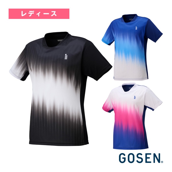 [ゴーセン テニスウェア（レディース）] ゲームシャツ レディース T2541