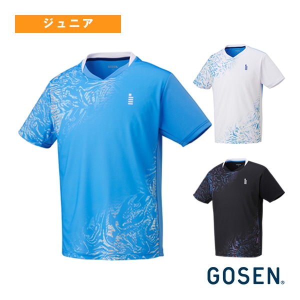 [ゴーセン テニスウェア（ジュニア）] ゲームシャツ ジュニア T2542