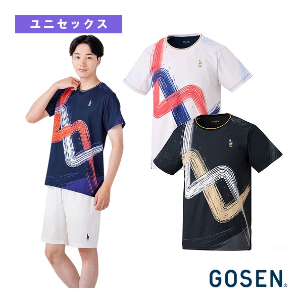 [ゴーセン テニスウェア（メンズ/ユニ）] ゲームシャツ ユニセックス T2600