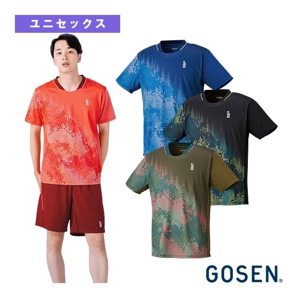 [ゴーセン テニスウェア（メンズ/ユニ）] ゲームシャツ ユニセックス T2610