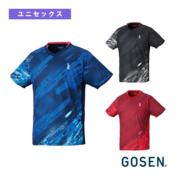 [ゴーセン テニスウェア（メンズ/ユニ）] ゲームシャツ ユニセックス T2612