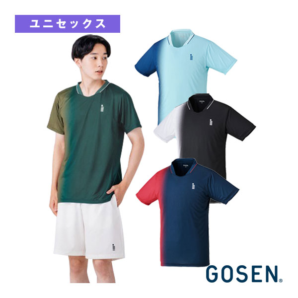 [ゴーセン テニスウェア（メンズ/ユニ）] ゲームシャツ ユニセックス T2620