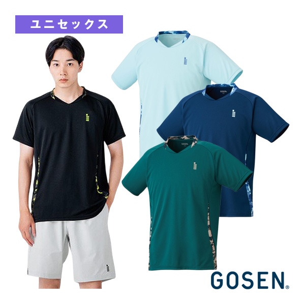 [ゴーセン テニスウェア（メンズ/ユニ）] ゲームシャツ ユニセックス T2622