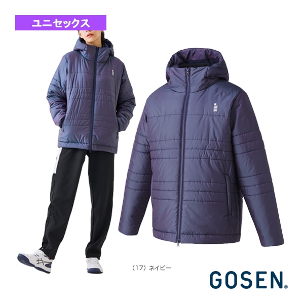 [ゴーセン テニスウェア（メンズ/ユニ）] 中綿ジャケット ユニセックス Y2344