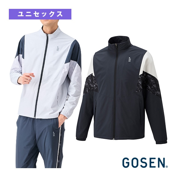 [ゴーセン テニスウェア（メンズ/ユニ）] ウィンドウォーマージャケット 裏起毛 ユニセックス Y2440