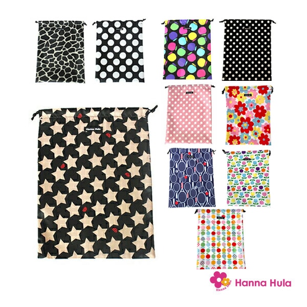 [ハンナフラ オールスポーツバッグ] 消臭巾着 Ｌサイズ CDS-L