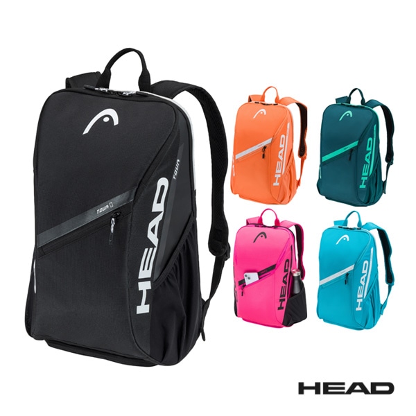 [ヘッド テニスバッグ] ツアーバックパック 25L Tour Backpack 25L 260246／260336／260436／260536／260636