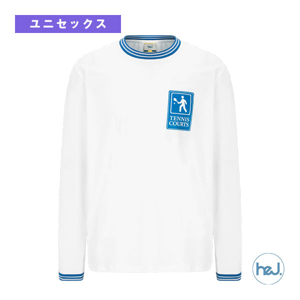 [heJ. テニスウェア（メンズ/ユニ）] ロングスリーブTシャツ LONG SLEEVE TSHIRT ユニセックス HEJ-25006