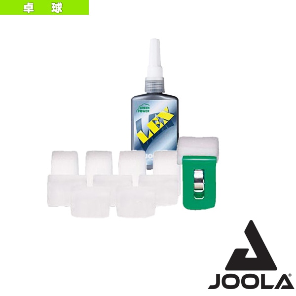 [ヨーラ 卓球アクセサリ・小物] ヨーラ　レックス／スポンジ・クリップ付き（82036）