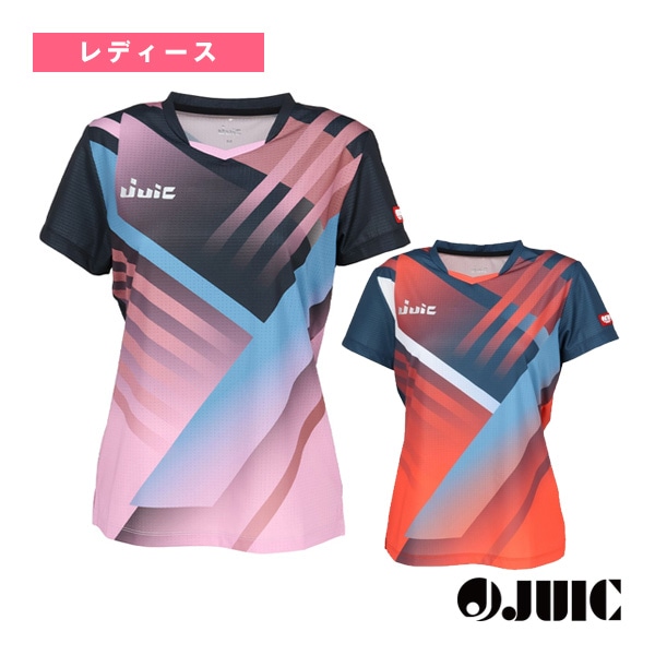 [ジュウイック 卓球ウェア（レディース）] JUICラインウォーリアシャツ LINE WARRIOR SHIRT レディース 5690