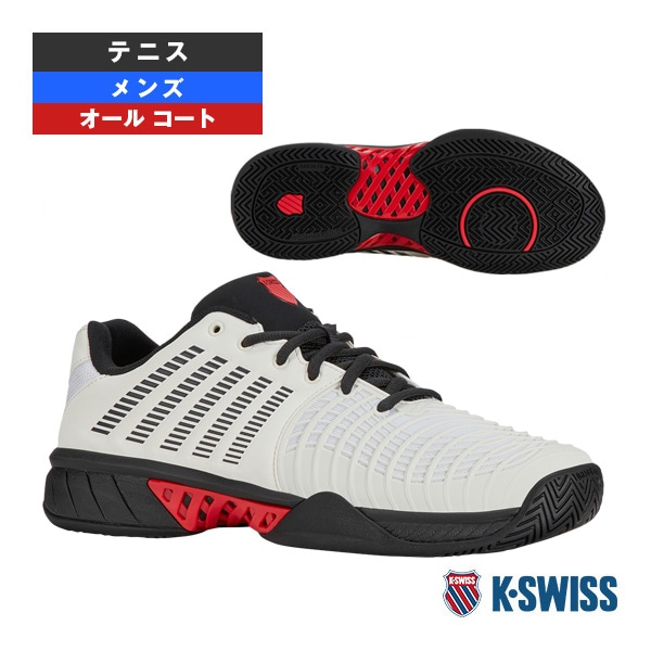 [K-SWISS テニスシューズ] エクスプレスライト3／Express Light 3／オールコート／メンズ（KS08562104WB）
