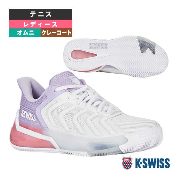 [K-SWISS テニスシューズ] ウルトラショット4HB Ultrashot 4 HB レディース KS94438182WP