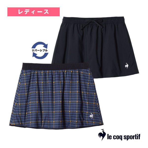 [ルコック テニスウェア（レディース）] リバーシブルスコート レディース LN5FSK30L