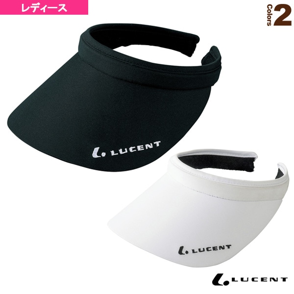 [ルーセント テニスアクセサリ・小物] Ladies クリップバイザー／レディース（XLE-332）