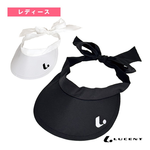 [ルーセント テニスアクセサリ・小物] リボンバイザー レディース XLE-351