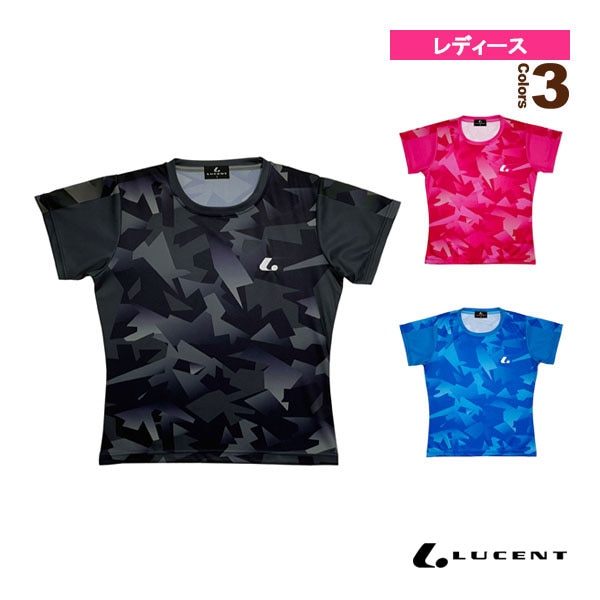 [ルーセント テニスウェア（レディース）] ゲームシャツ 襟なし レディース XLH-250