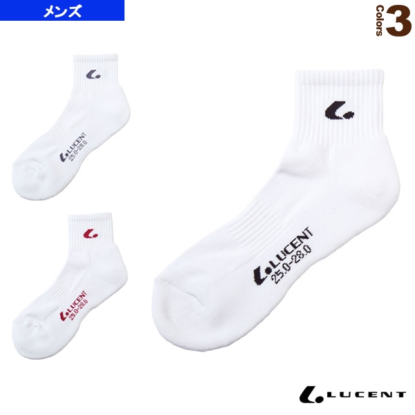 [ルーセント テニスウェア（メンズ/ユニ）] ソックス メンズ XLN-186