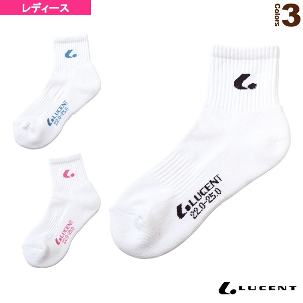 [ルーセント テニスウェア（レディース）] ソックス レディース XLN-286