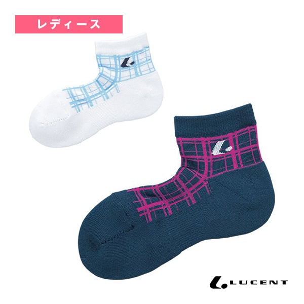 [ルーセント テニスウェア（レディース）] ソックス ショート レディース XLN-295