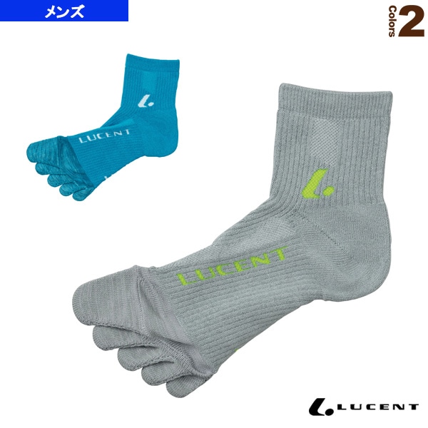 [ルーセント テニスウェア（メンズ/ユニ）] 5本指ソックス メンズ XLN-300
