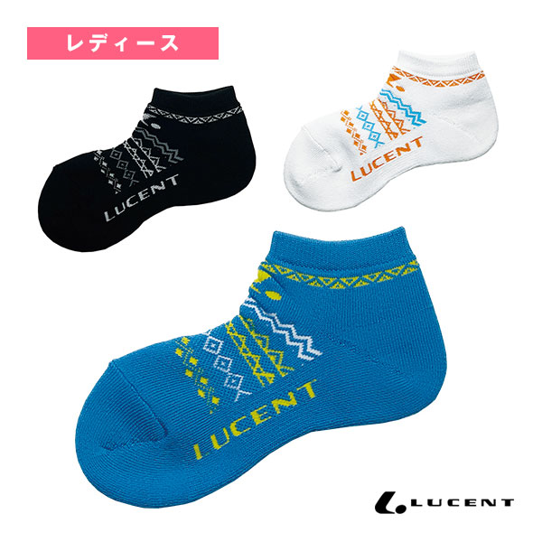 [ルーセント テニスウェア（レディース）] ソックス ベリーショート レディース XLN-403