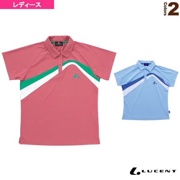 [ルーセント テニス・バドミントンウェア（レディース）] ゲームシャツ／レディース（XLP-461）